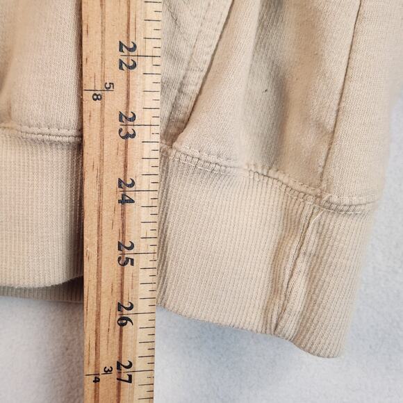 The Office Men's Dwight Schrute False Pullover Hoodie Sweatshirt Beige SZ M EUC - Picture 9 of 13